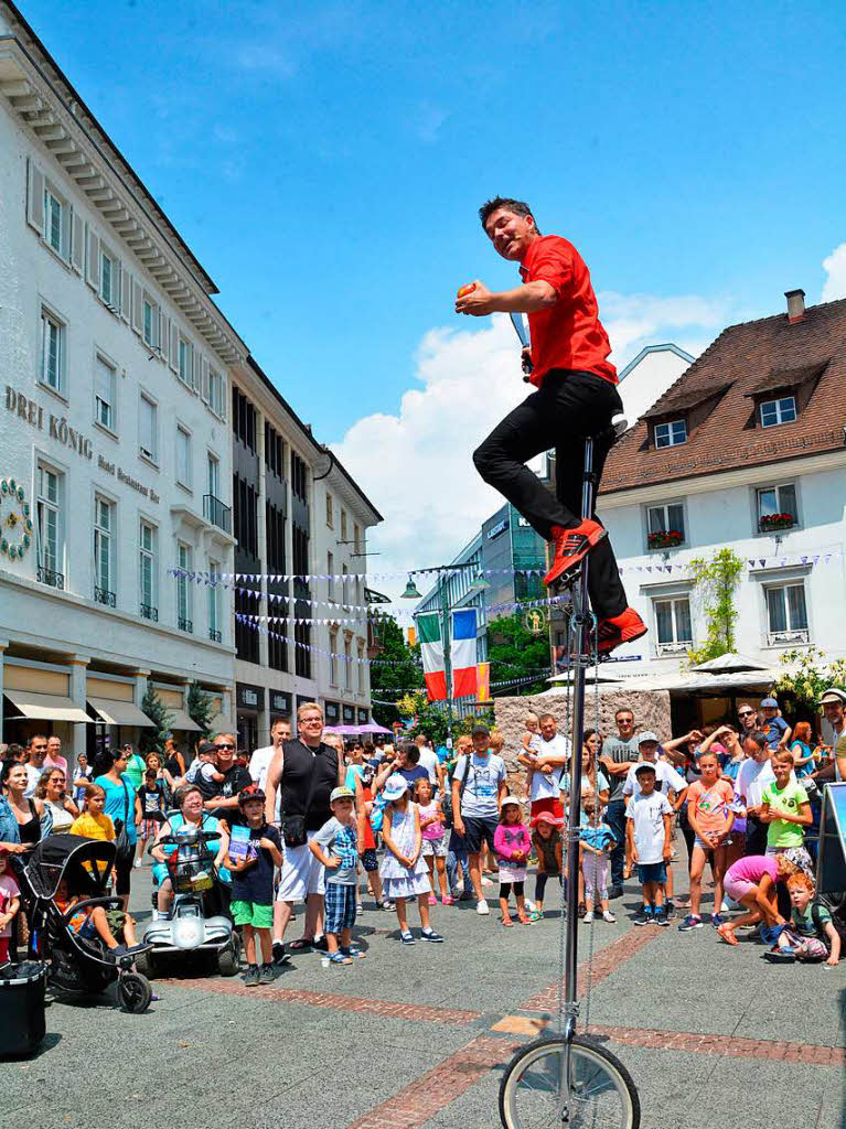 Impressionen vom Milka Schokofest