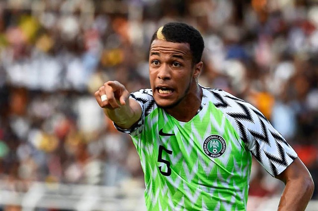 William Ekong, Verteidiger der nigerianischen Nationalmannschaft  | Foto: AFP