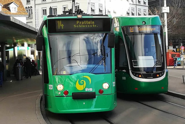Mit dem neuen Einzelticket kann man auch in die Basler Tram steigen.  | Foto: Daniel Gramespacher