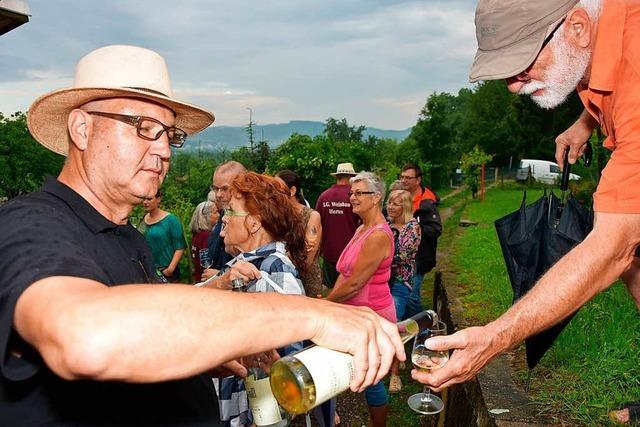 Die IG Weinbau Herten feiert mit dem neuen Jahrgang