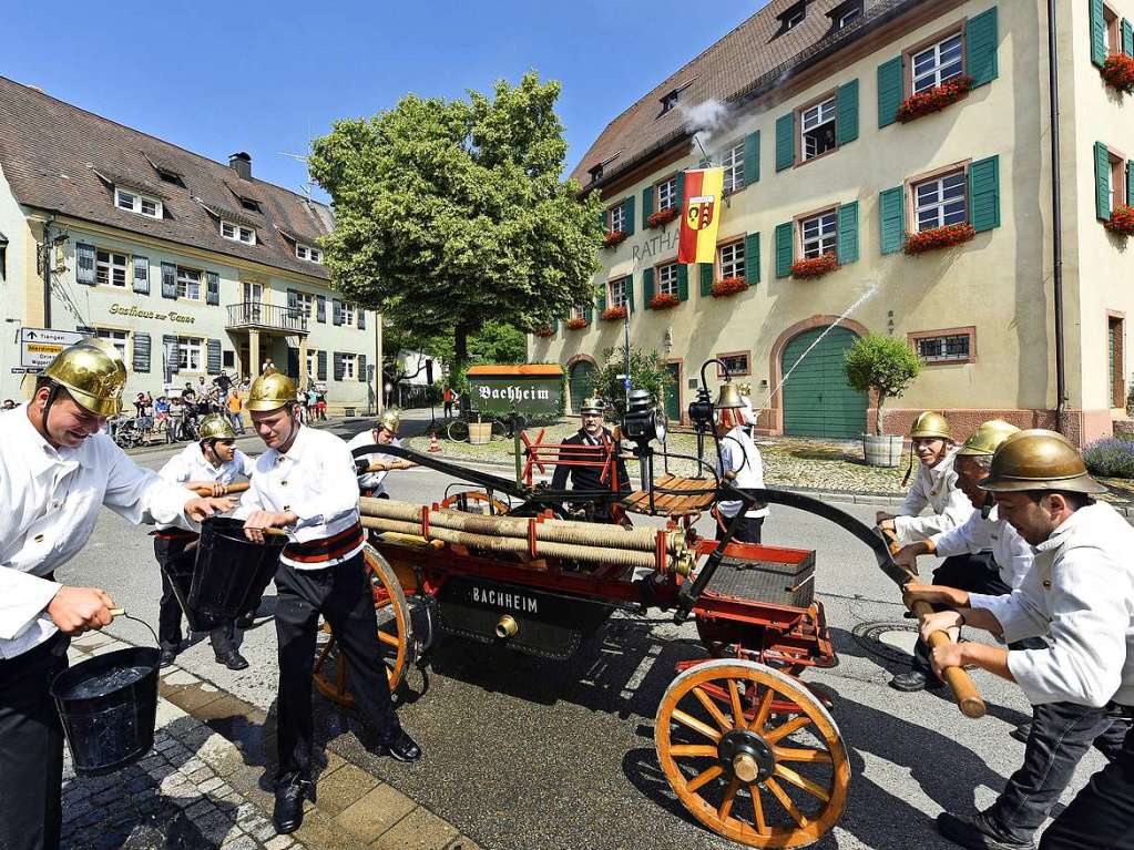 150 Jahre Feuerwehr Opfingen. Fotos vom Festwochenende.