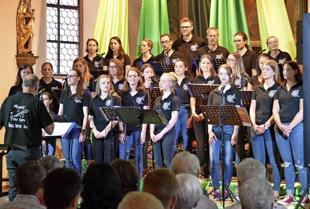 Seit 30 Jahren besteht die Gesangsgrup...nd, die nun ein Jubilumskonzert gab.   | Foto: Gollin