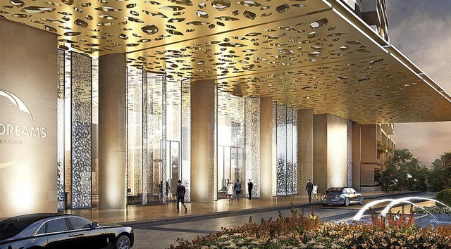 So soll das Kasino  aussehen.   | Foto: Illustration: City of Dreams Mediterranean
