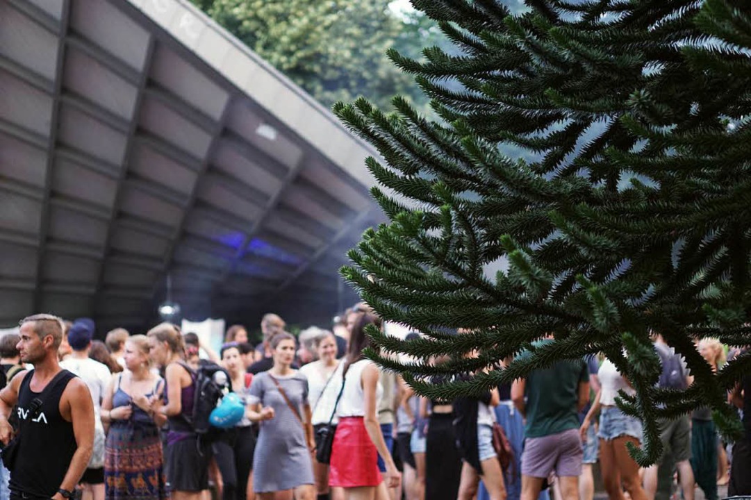 Der Rave im Stadtgarten &#8211; schn war&#8217;s!  | Foto: Simon Langemann