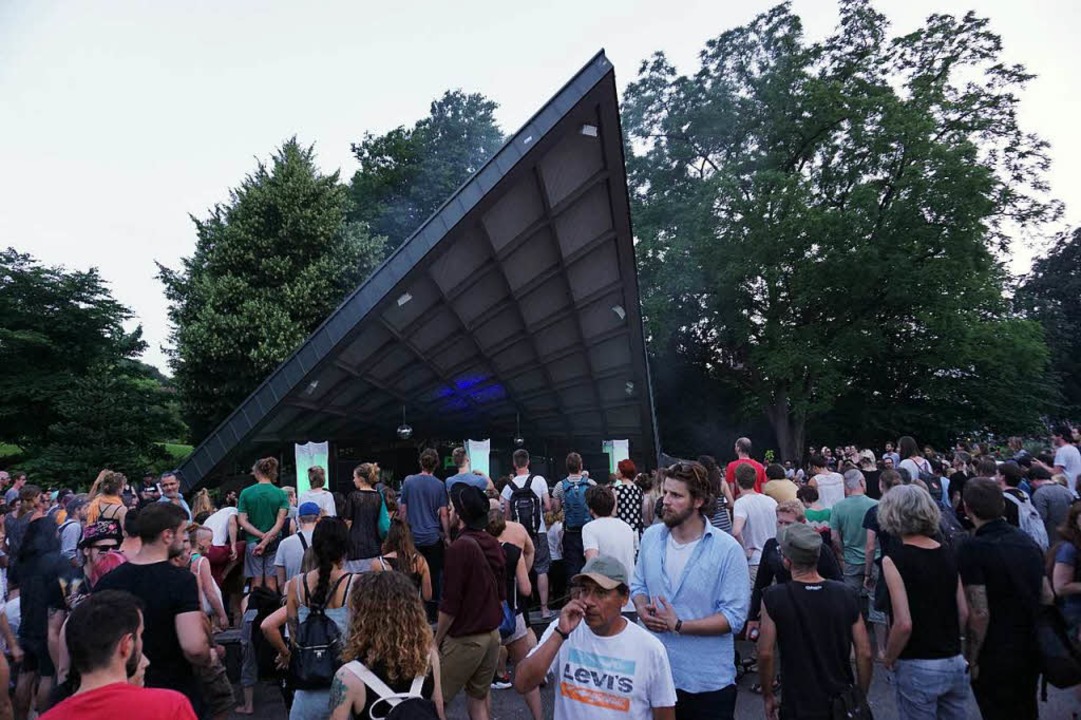 Der Rave im Stadtgarten &#8211; schn war&#8217;s!  | Foto: Simon Langemann