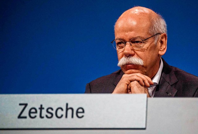 Daimler-Chef Dieter Zetsche   | Foto: dpa