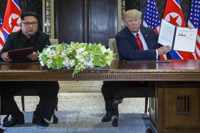 Trump schliet einen Deal mit Kim – auch zur Abrstung Nordkoreas