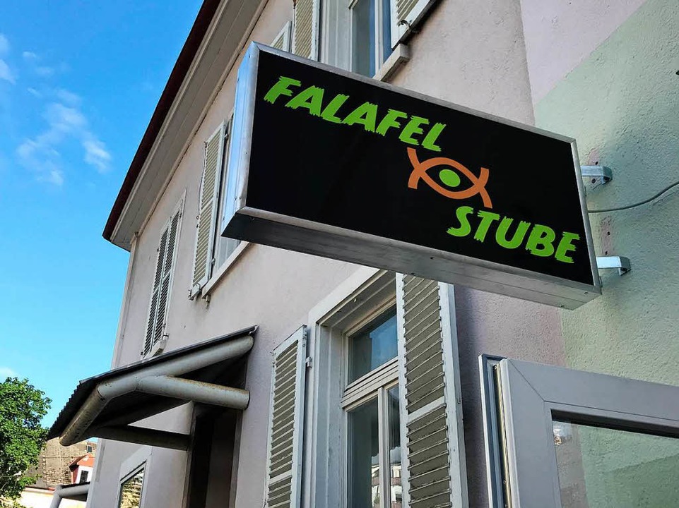 Afran Ahmed machte schon immer Falafel...ilie &#8211; heute für alle Freiburger  | Foto: Dorothea Winter