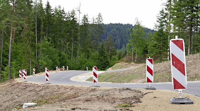 Die L170 zwischen dem Abzweig Boll und... Tempolimit von  30 Stundenkilometern.  | Foto: Stefan Limberger-Andris