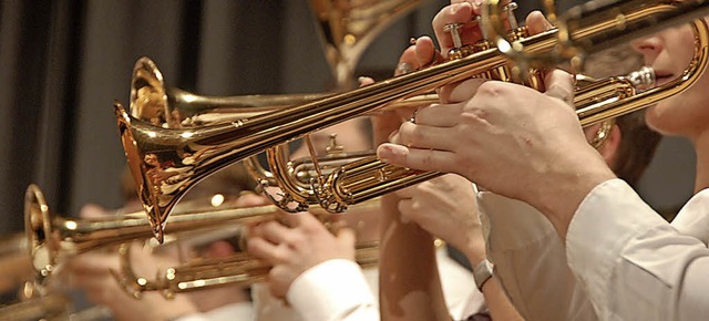 Ein vielfltiges musikalisches Angebot... Dort wird auch Trompete unterrichtet.  | Foto: Symbolfoto: Katrin Blum