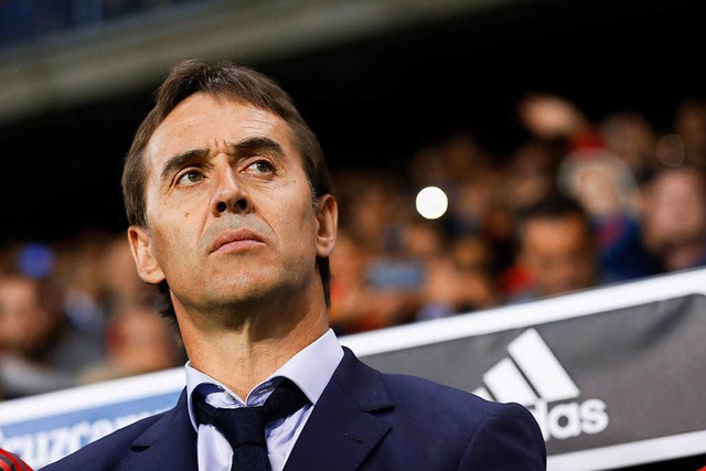 Nicht mehr Nationaltrainer der Spanier: Julen Lopetegui  | Foto: dpa