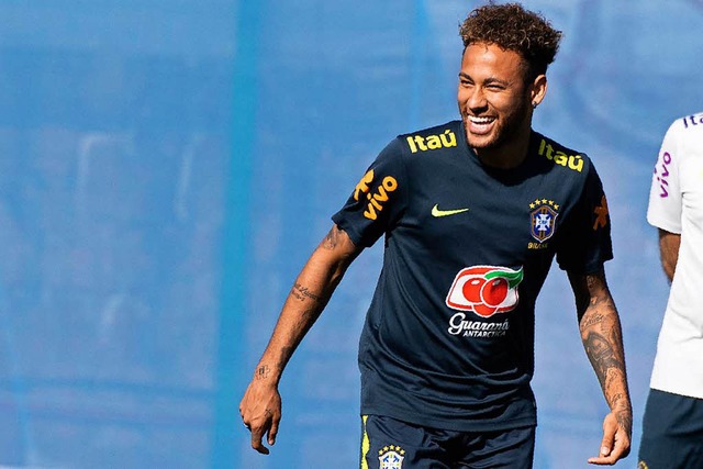 berzeugt: &#8222;Mit mit mir wre das...0; &#8211; Brasiliens Superstar Neymar  | Foto: AFP