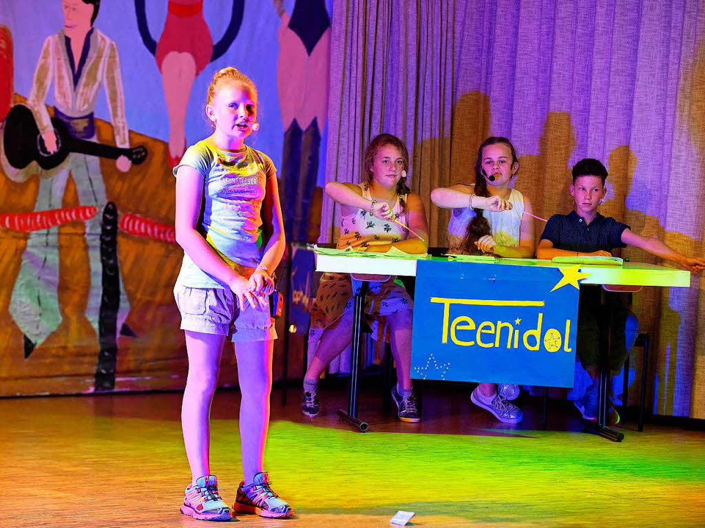 Casting fr den Teenidol - Wettbewerb