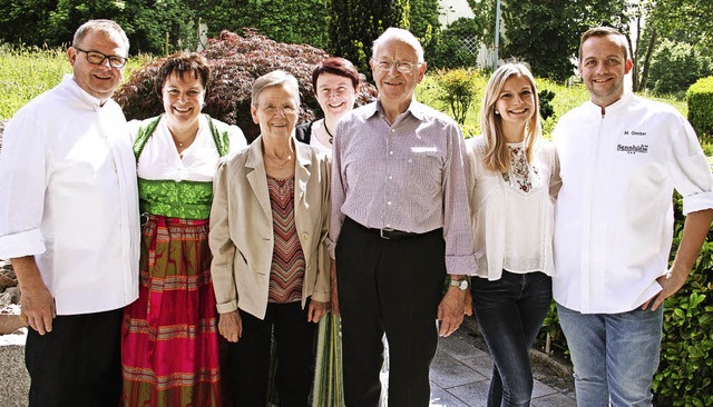Familie mit gastronomischer Tradition ...abrina Grether und Maximilian Grether   | Foto: Privat