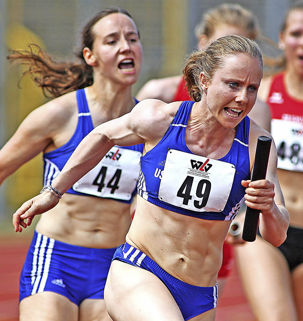 USC sprintet zu Silber Leichtathletik (regional) Badische Zeitung