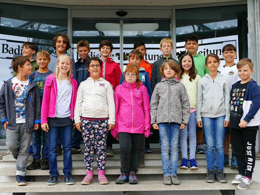 Klasse 4b der Grundschule Tannenkirch aus Kandern