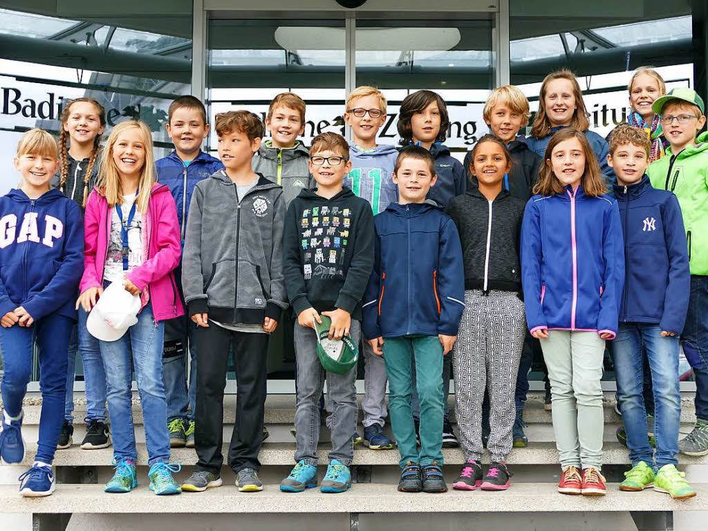 Klasse 4a der Grundschule Tannenkirch aus Kandern
