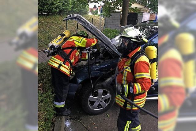 Vier Einstze fr die Wehr