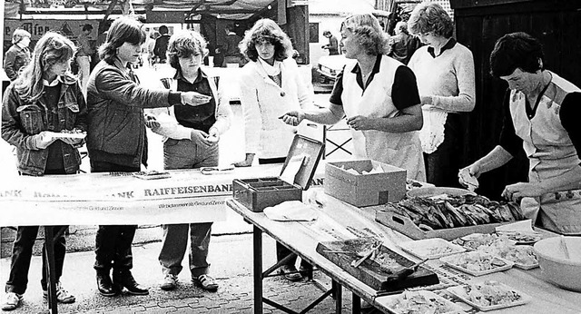 Das Wylerter Dorffest hat eine lange Tradition seit 1983.   | Foto: Repro: Reiner Beschorner