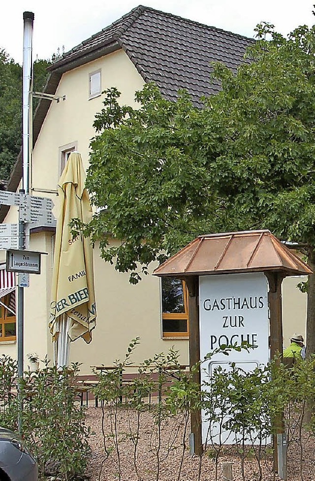 Das Gasthaus Zur Poche wird wieder geschlossen.   | Foto: W. Beck