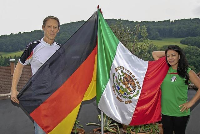 Deutsch-mexikanisches Paar fiebert bei WM mit