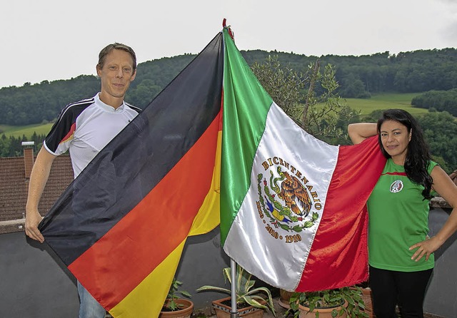 Wenn am Sonntag Deutschland gegen Mexi...chebed fr &#8222;El Tricolor&#8220;.   | Foto: Peter Rosa