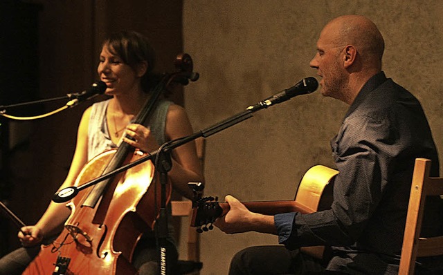 Zu Gast bei den New Gospel Singers Mur...d  Gesangsduo  Jere-Mar aus Freiburg.   | Foto: Wolf-Wilhelm Adam