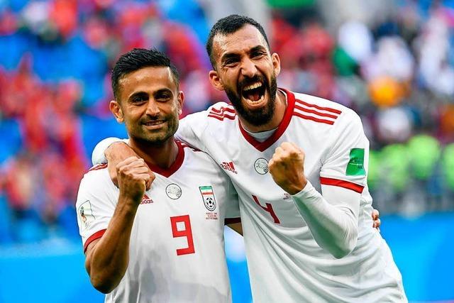 Last-Minute-Sieg fr Iran: 1:0 gegen Marokko