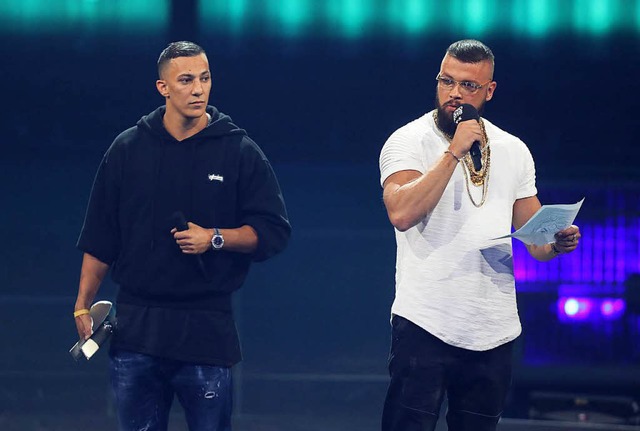 Kollegah (rechts) und Farid Bang  | Foto: dpa