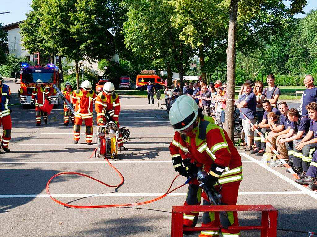 Impressionen von den Leistungswettkmpfen der Feuerwehren in Wehr-flingen.