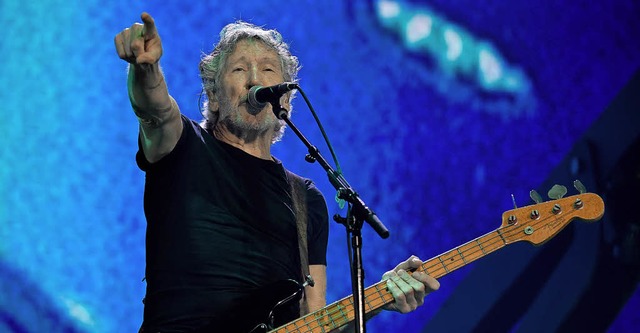 Roger Waters bei einem Konzert im Juni in Nanterre   | Foto: afp