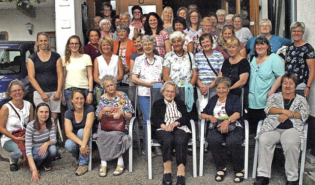 Ihr 50-jhriges Jubilum feierte die F... lteren Mitglieder im Dachsberger Hof  | Foto: Karin Stckl-Steinebrunner