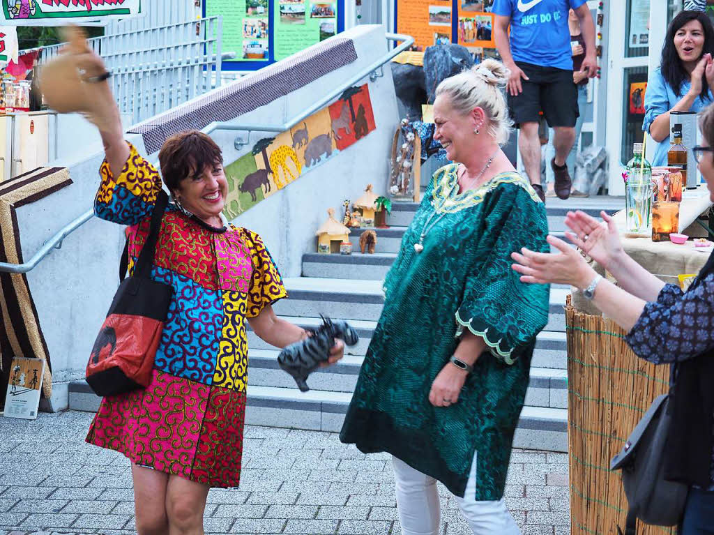 Ein buntes Fest waren die Afrikatage des Vereins Tukolere Wamu in Gallenweiler.