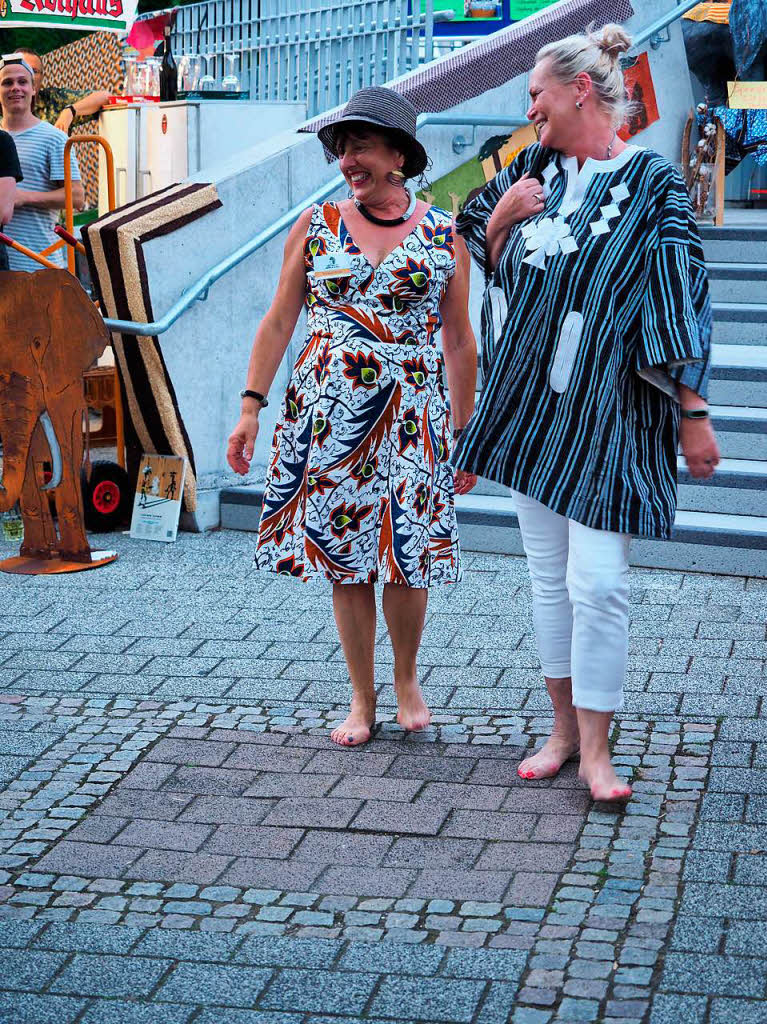 Ein buntes Fest waren die Afrikatage des Vereins Tukolere Wamu in Gallenweiler.