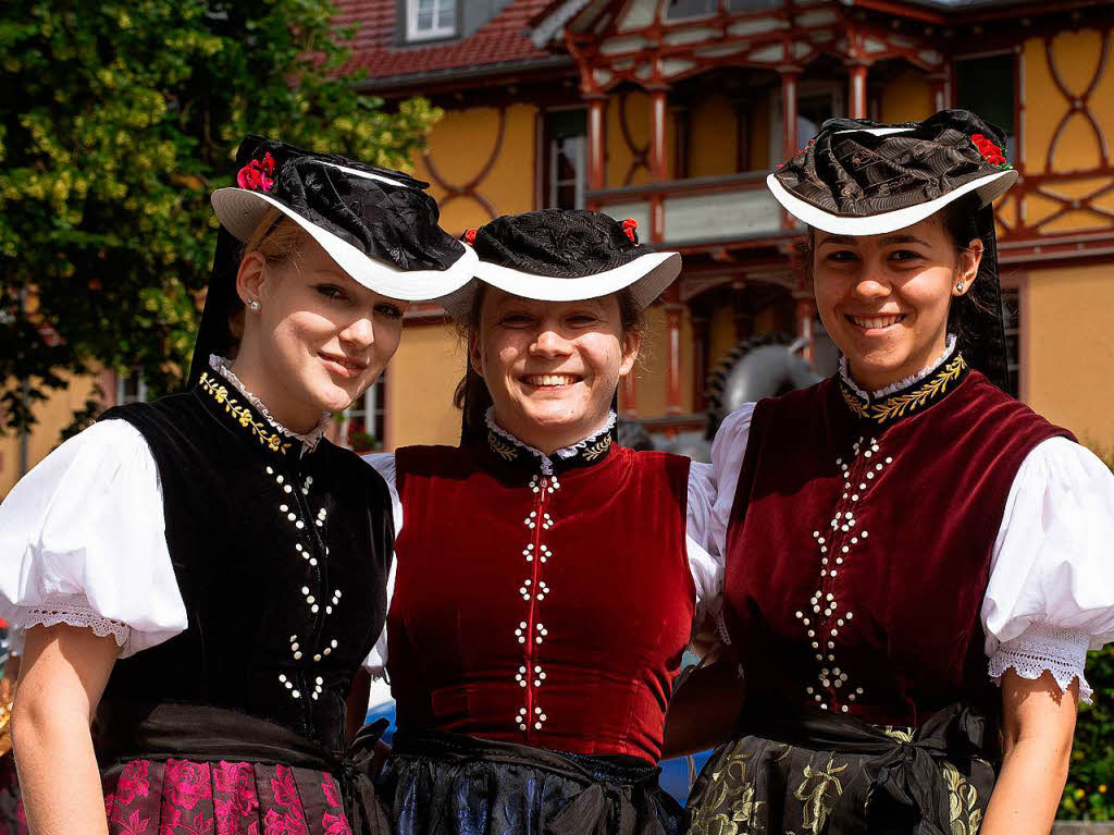 Am Sonntag haben die Vereine bewiesen, dass St. Mrgen ein klingendes Dorf ist.