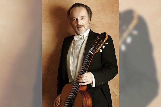 Roberto Legnani präsentiert eine Hommage an die klassische Gitarre in Heiligenzell