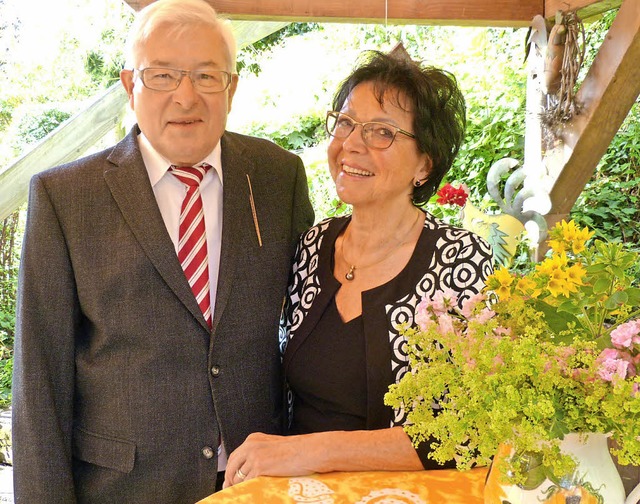 Herbert und Chista Luckmann feierten Goldene Hochzeit  | Foto: Aribert Rssel