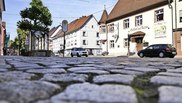 Natur- oder Betonsteine? Das ist hier die Frage.   | Foto: Lena Marie Jrger