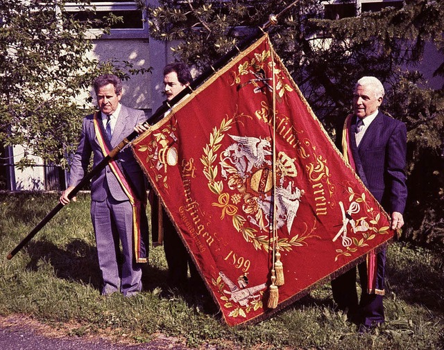 Eine ordnungsgeme Unterbringung der ...ert Hogg und Walter Trndle (v. li.).   | Foto: Archivbild: Morath