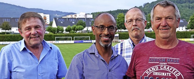 Geehrt wurden beim SV Schopfheim (von ...as neue Ehrenmitglied Gnter Fhring.   | Foto: Hans-Jrgen Hege