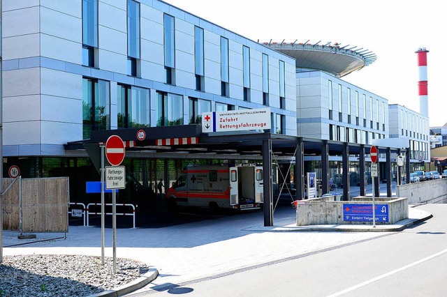 Das Notfallzentrum der Uniklinik Freiburg.  | Foto: Ingo Schneider