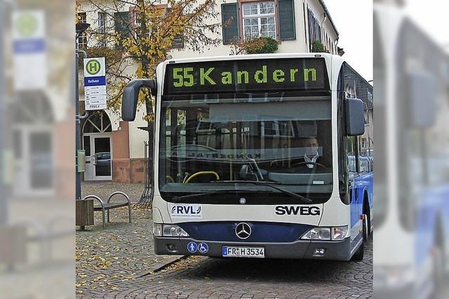 Nicht alle Busse der SWEG fahren