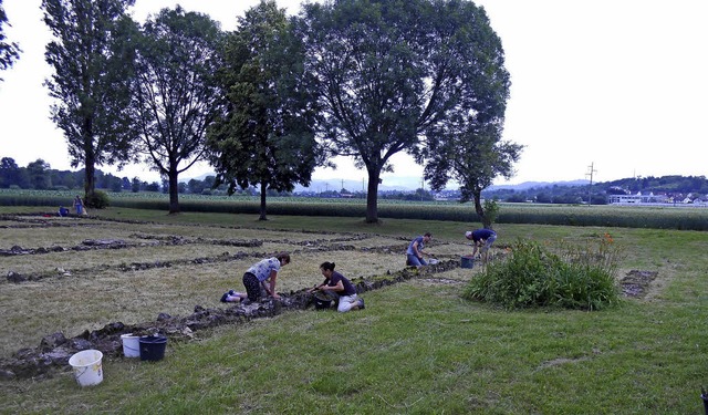 Die Arbeiten an der Rmersiedlung in N... heute weiter. Helfer sind willkommen.  | Foto: Verein