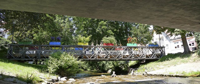 Ob die Bernhardusbrcke neu gebaut wer...cke wird noch eine Weile Dienst tun.   | Foto: H.-P. Mller