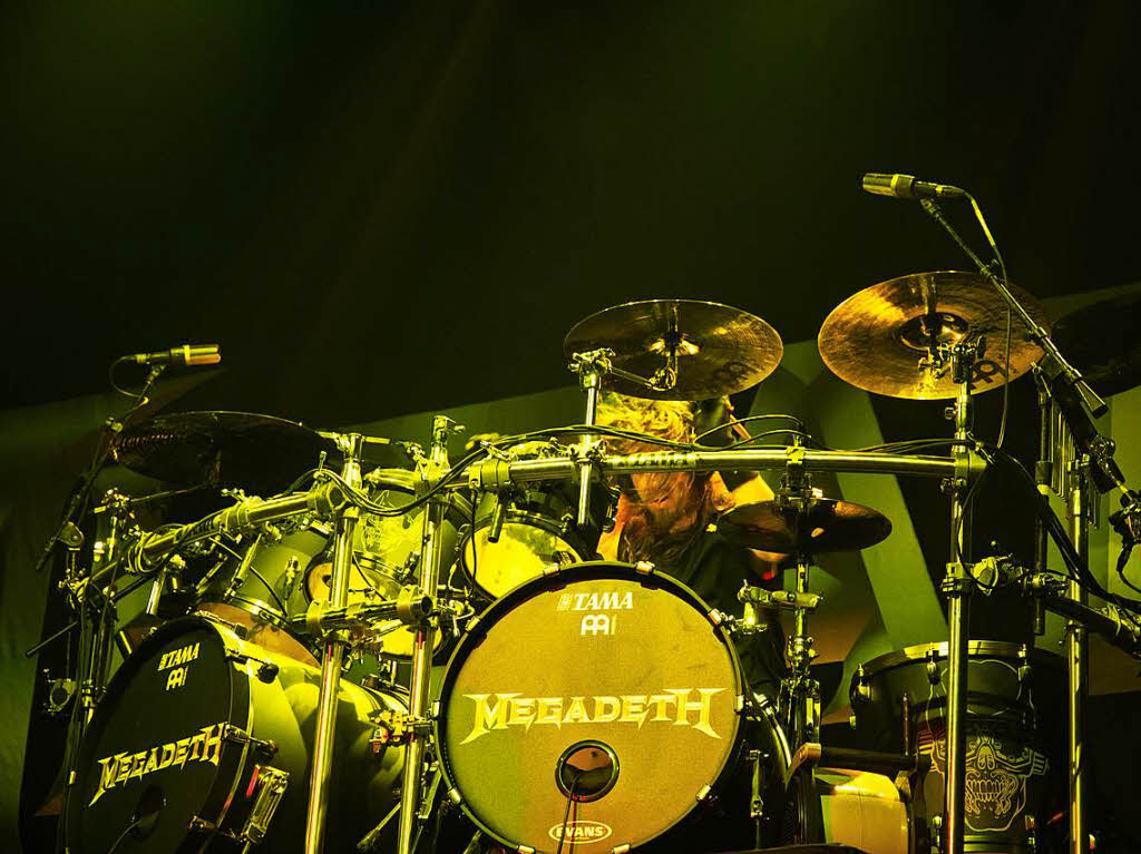 Vorband waren die Thrash-Metaller Megadeth.