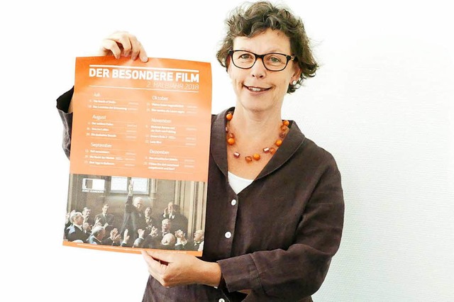 Katharina Walter prsentiert das Progr...eihe &#8222;Der besondere Film.&#8220;  | Foto: Ulrich Senf