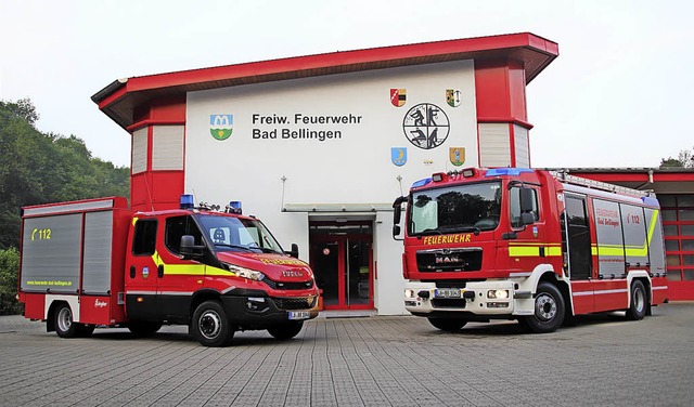 Neue Autos fr Feuerwehr Bad Bellingen  | Foto: Feuerwehr Bad Bellingen