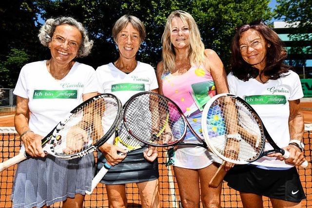 Tennisspielerinnen unter Top 3 Deutschlands – in der Altersklasse ab 65