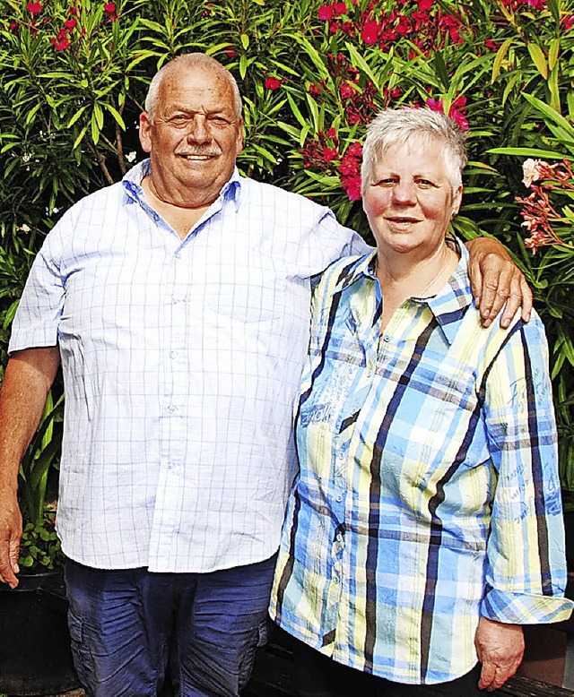 Reinhard und Edith Schmid sind seit 50 Jahren ein Ehepaar.   | Foto: Sedlak