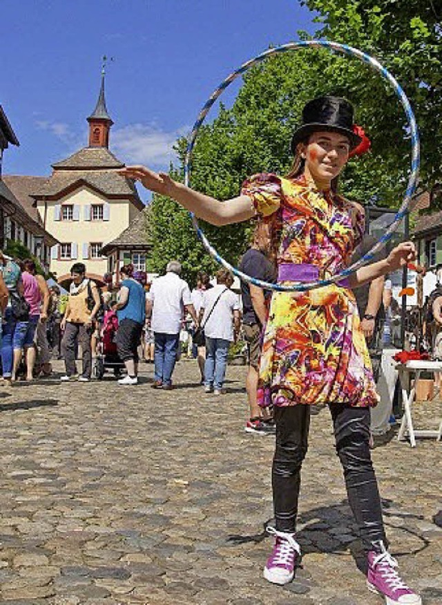 Kultur und Spa beim Markt in Burkheim   | Foto: RAiner Spaniel